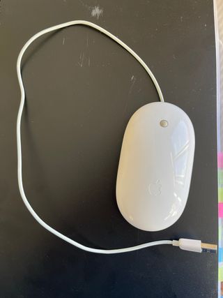 Ratón Apple Blanco con Cable USB