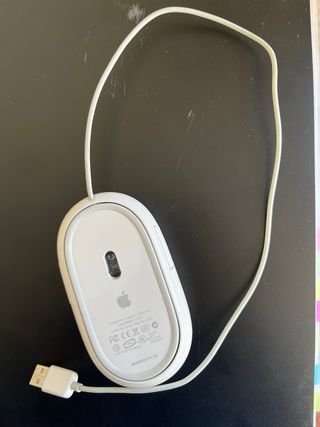 Ratón Apple Blanco con Cable USB