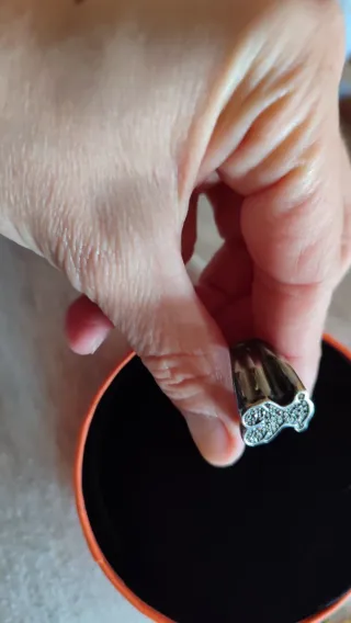 Anillo Tous Oso Plata y Circonitas.