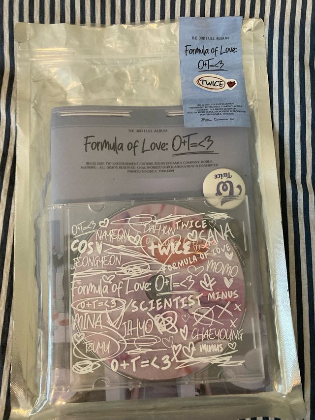 TWICE Formula of Love: O+T=<3 Result File Edition