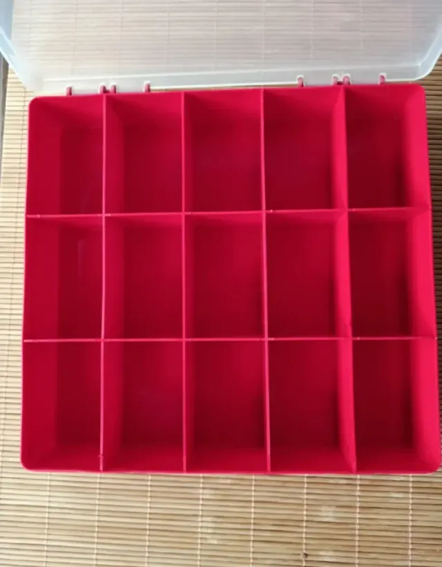 Pack 10 Cajas Plástico Rígido Tapa