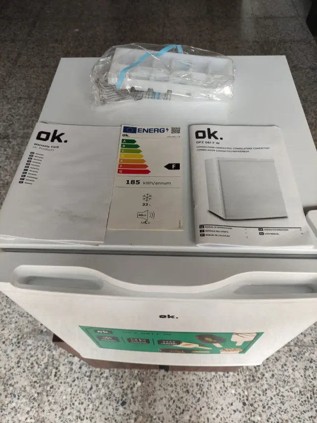 Mini congelador OK OFZ 061 F W