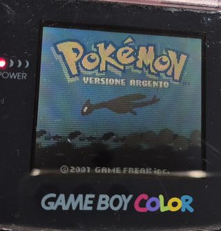 POKEMON ARGENTO GAME BOY ITA  CUSTODIA TRASPARENTE