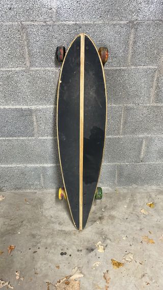 Longboard skate negro