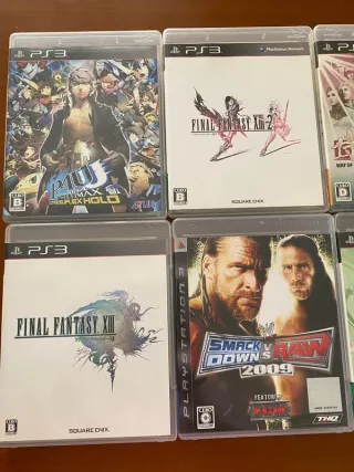 Lote 10 juegos PS3 Japoneses