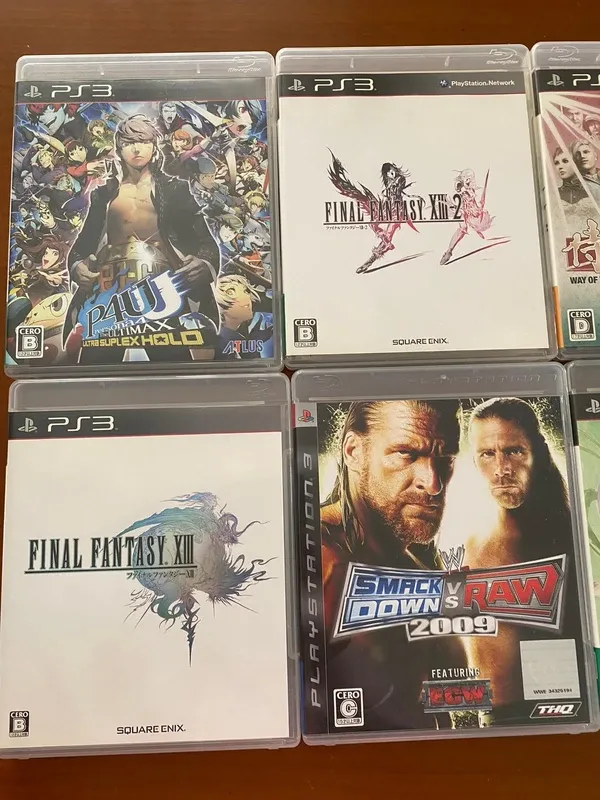 Lote 10 juegos PS3 Japoneses