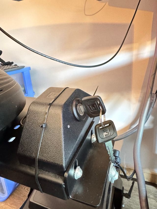 Freno Mano Secuencial + Botonera SimRat Garage