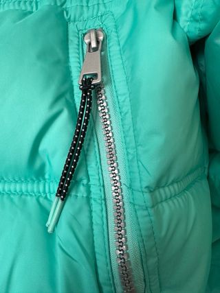 Cazadora bomber acolchada Pull&Bear verde menta