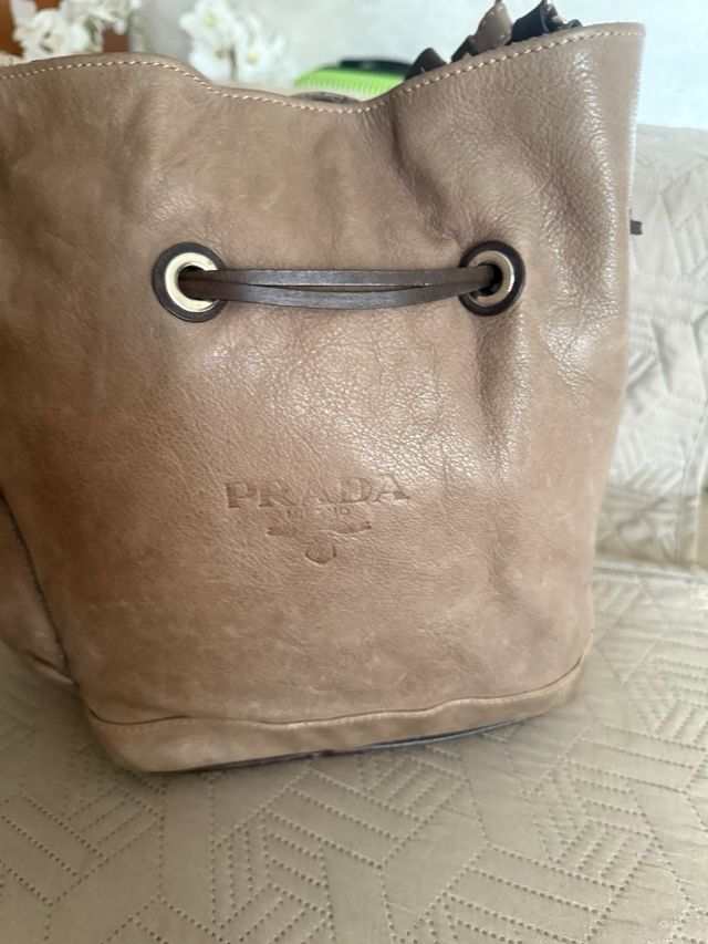Borsa Prada Pelle Marrone
