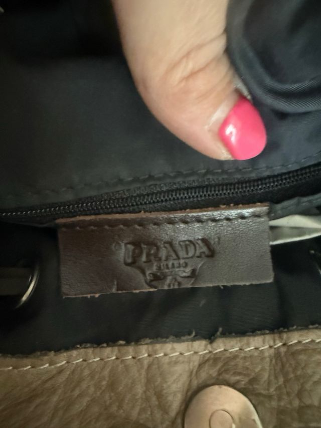 Borsa Prada Pelle Marrone