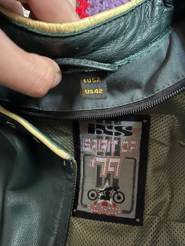 Chaqueta de cuero IXS