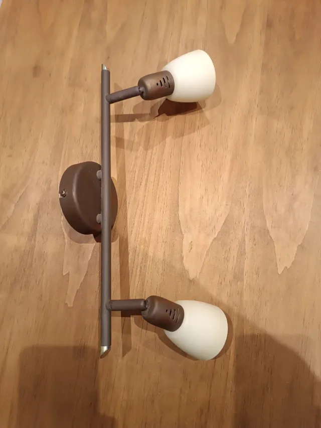 Aplique de pared 2 focos LED