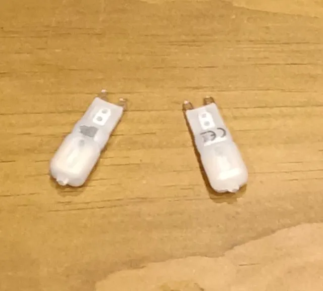 Aplique de pared 2 focos LED