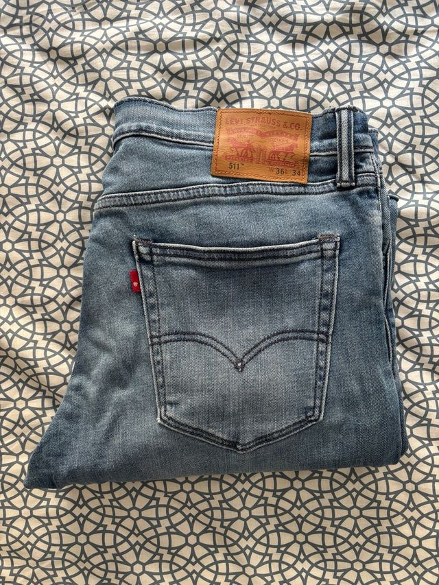 Levi's 511 Vaqueros Azules Talla W36 L34