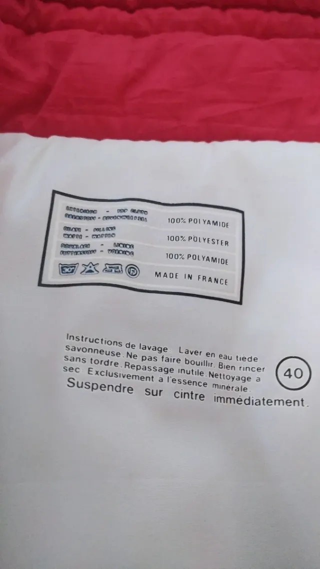 Chaqueta acolchada vintage T/40