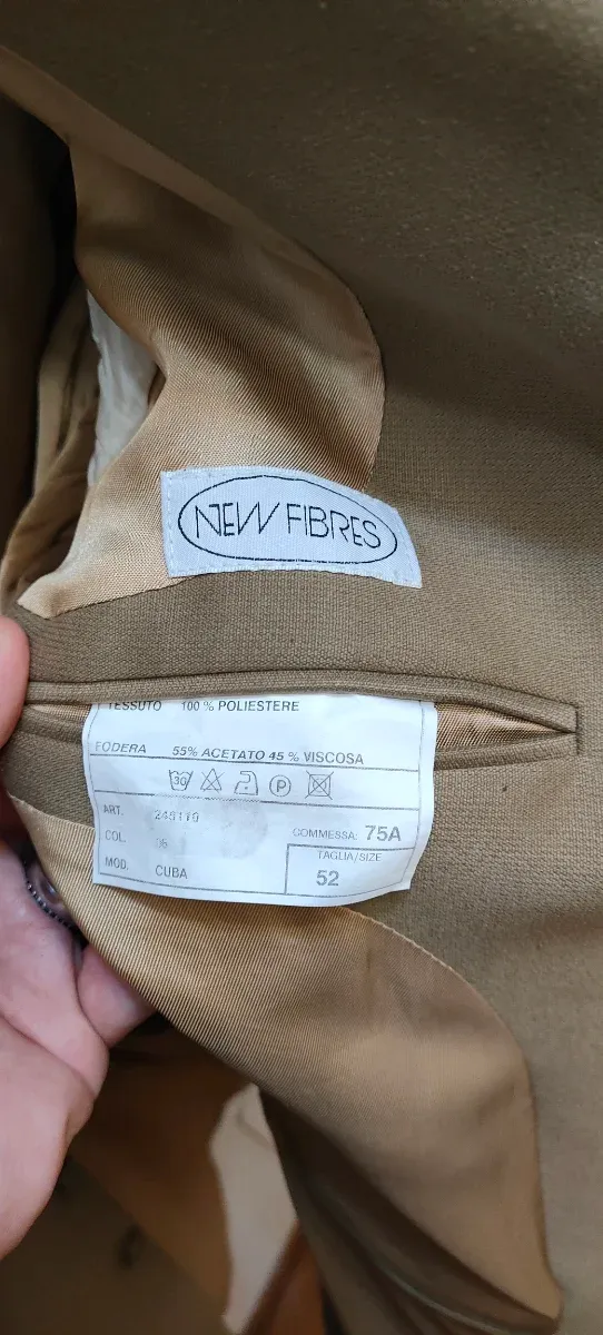 Giacca uomo elegante beige