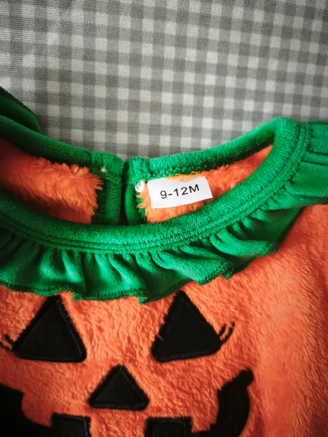 Disfraz Calabaza Bebé 9-12 Meses