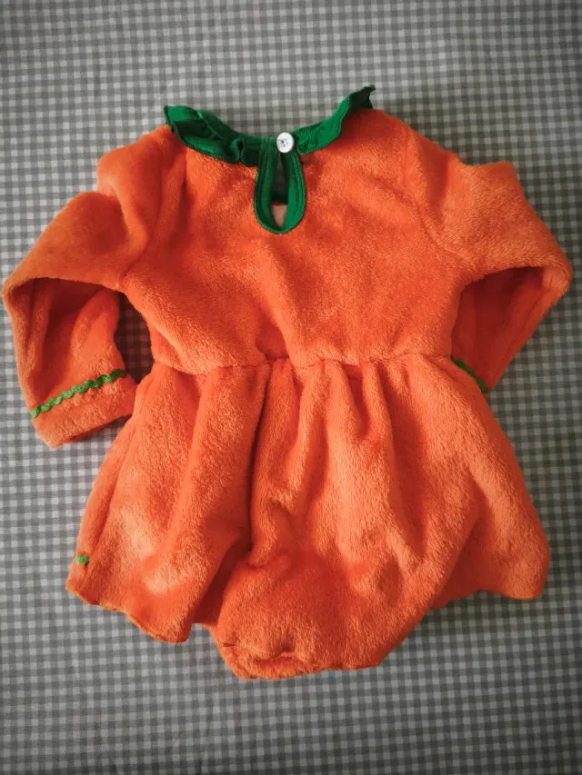 Disfraz Calabaza Bebé 9-12 Meses