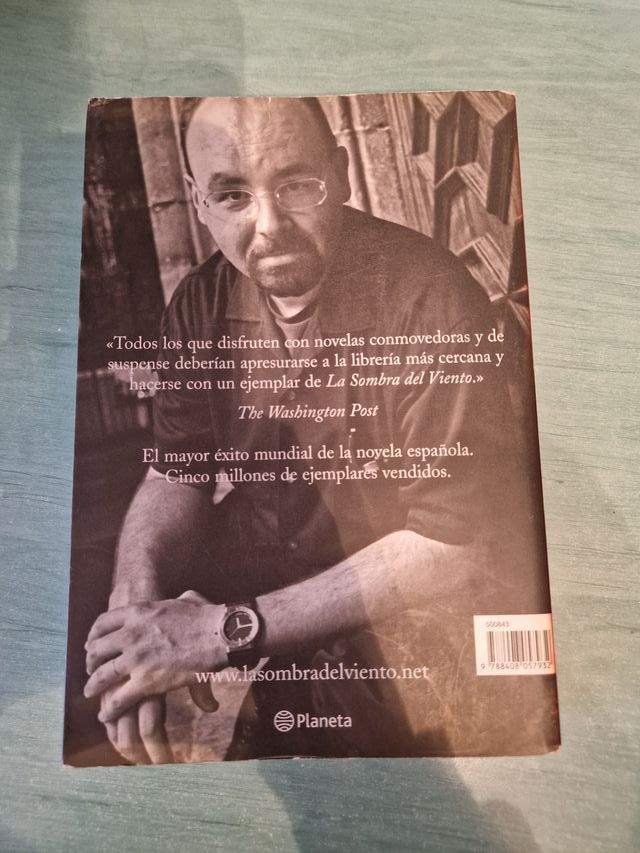 Libro La sombra del viento