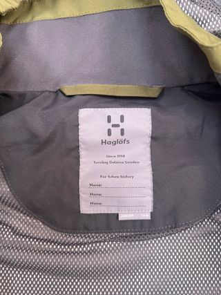 Chaqueta Haglofs impermeable Talla XS