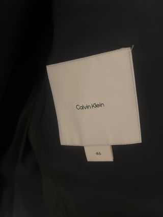 Traje Calvin Klein azul/gris slim fit
