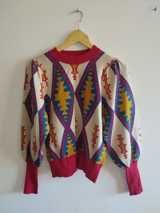 Jersey Vintage Mujer Multicolor