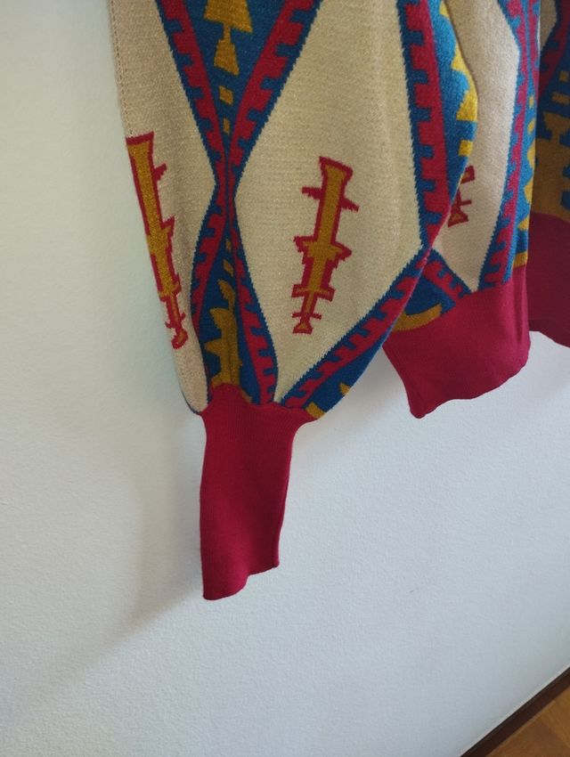 Jersey vintage donna multicolore