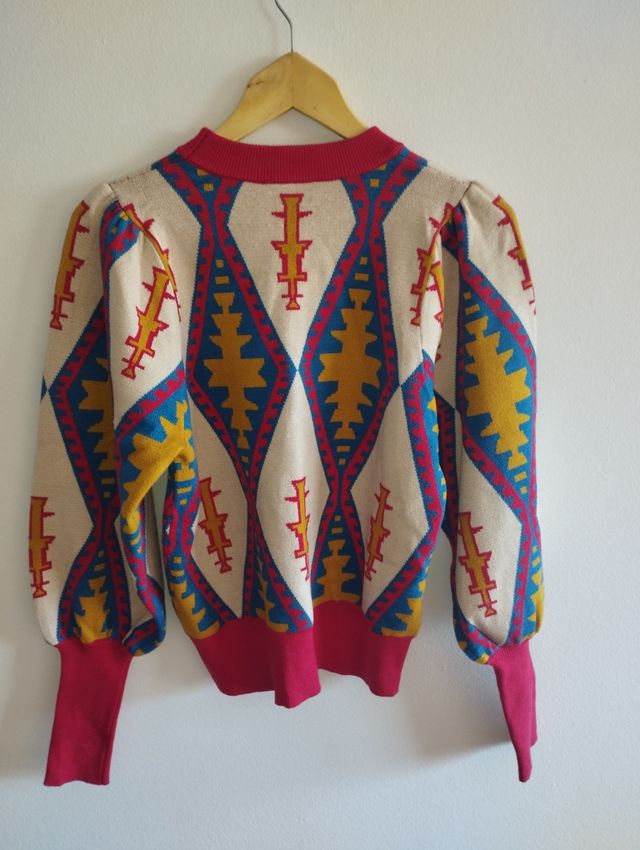 Jersey vintage donna multicolore