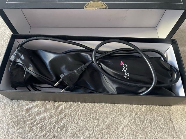 Cepillo Alisador AsaVea Negro y Rosa