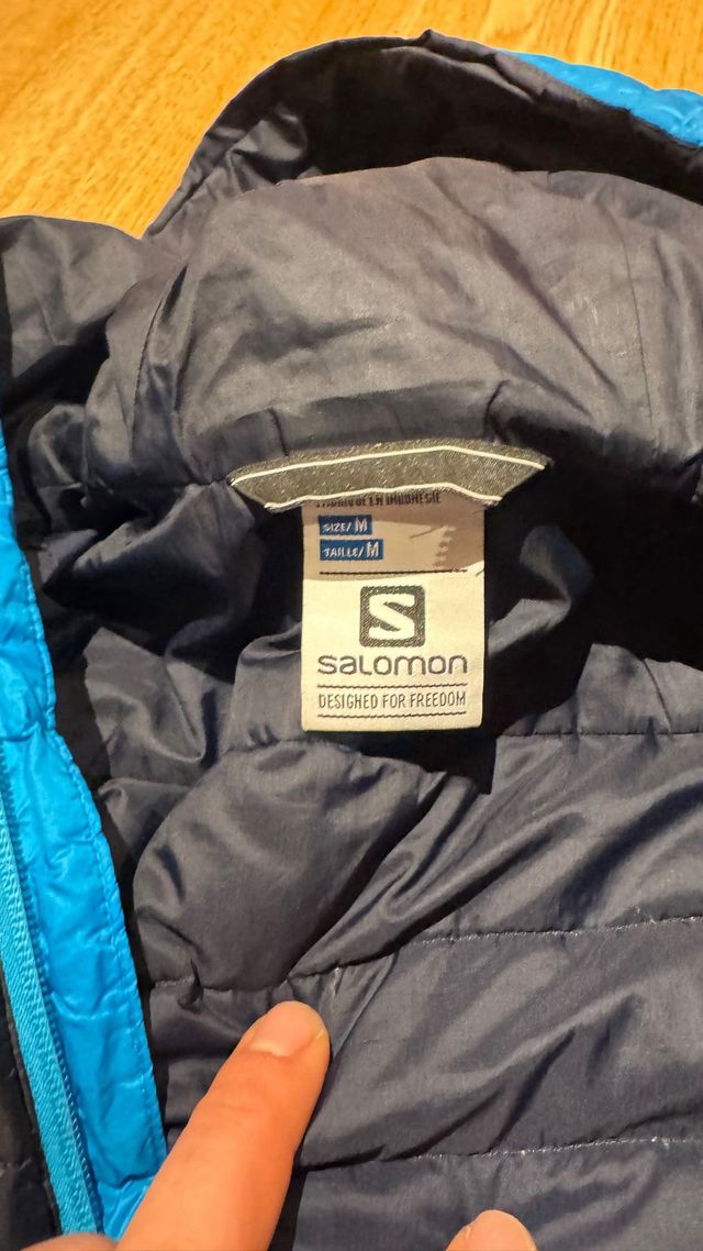 Chaqueta Salomon plumífera Talla M