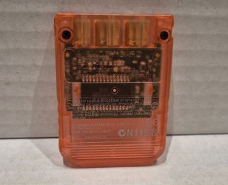 MEMORY CARD PS1 ARANCIONE SCPH-1020 - ORANGE