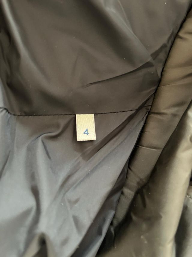 Plumas Moncler Verde Caqui Talla M