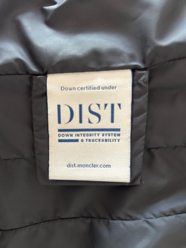 Plumas Moncler Verde Caqui Talla M