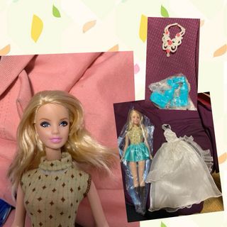 Bambola Barbie elegante+abito da sposa