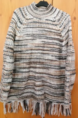 Jersey largo lana mujer talla XL