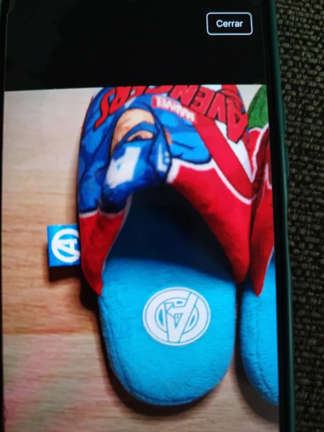 Zapatillas casa niño Avengers