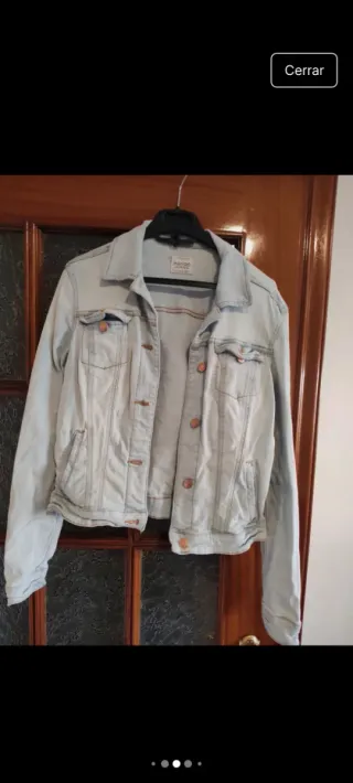 Cazadora vaquera azul
