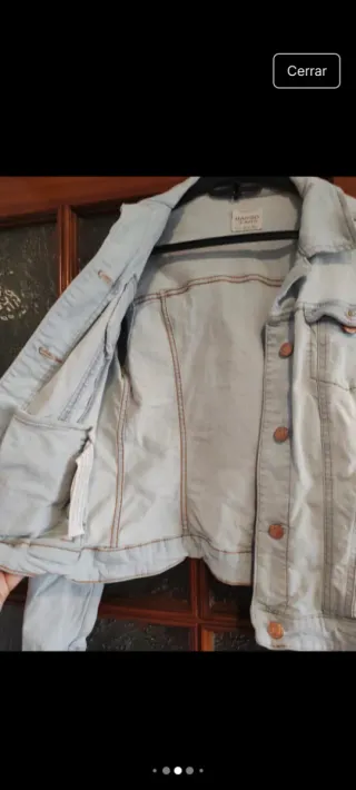 Cazadora vaquera azul