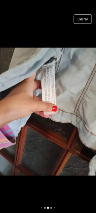 Cazadora vaquera azul