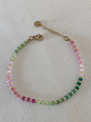 Bracciale con zirconi colorati