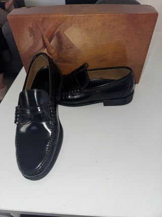 Mocasines ARTESANÍA Negro Hombre