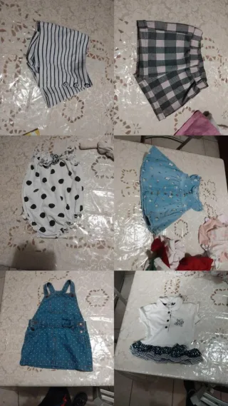 Lotto 12 vestiti bimba