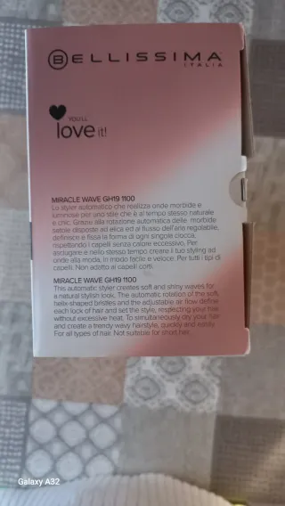 Modellatore ad aria per capelli