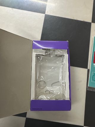 Nintendo Game Boy Pocket Viola con schermo rotto