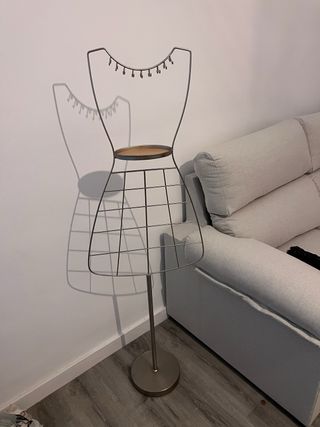 Maniqui metal organizador joyas y pañuelos