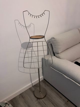 Maniqui metal organizador joyas y pañuelos