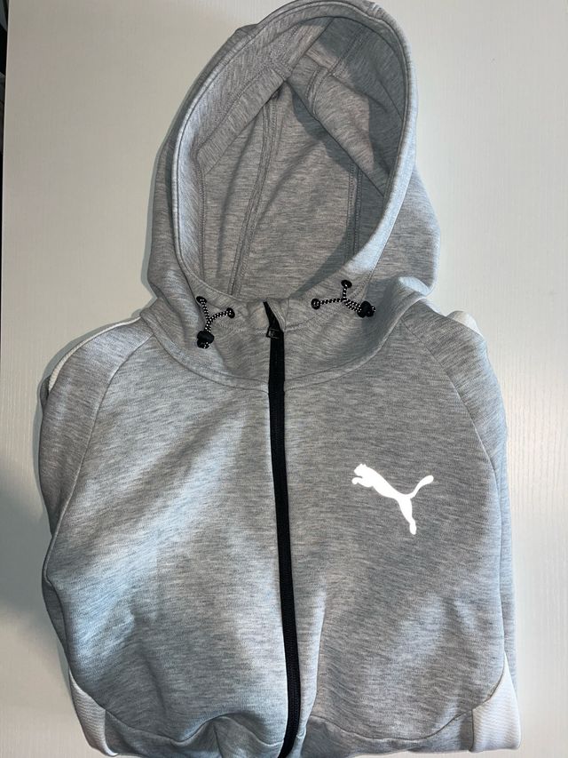 • NEGOCIABLE Chándal Puma Gris y Blanco