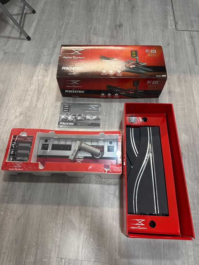 Scalextric Pit Box Digital Nuevo