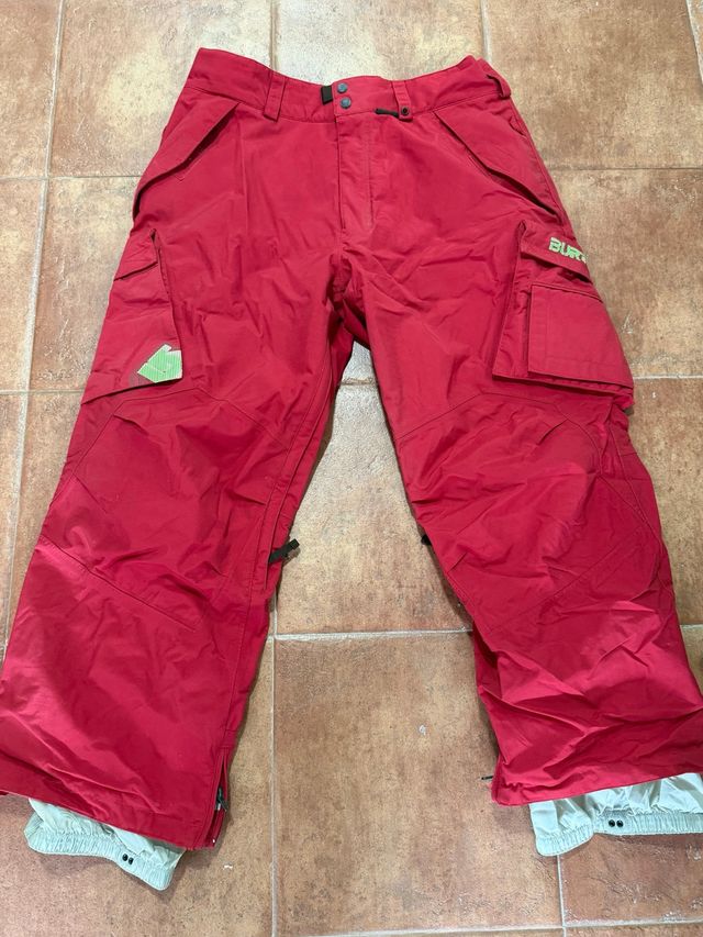Pantalón Snow Burton Rojo