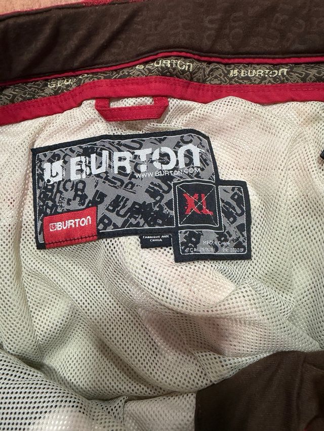 Pantalón Snow Burton Rojo